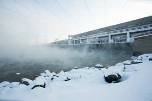 Новосибирские гидроэнергетики надежно отработали в аномальные февральские морозы