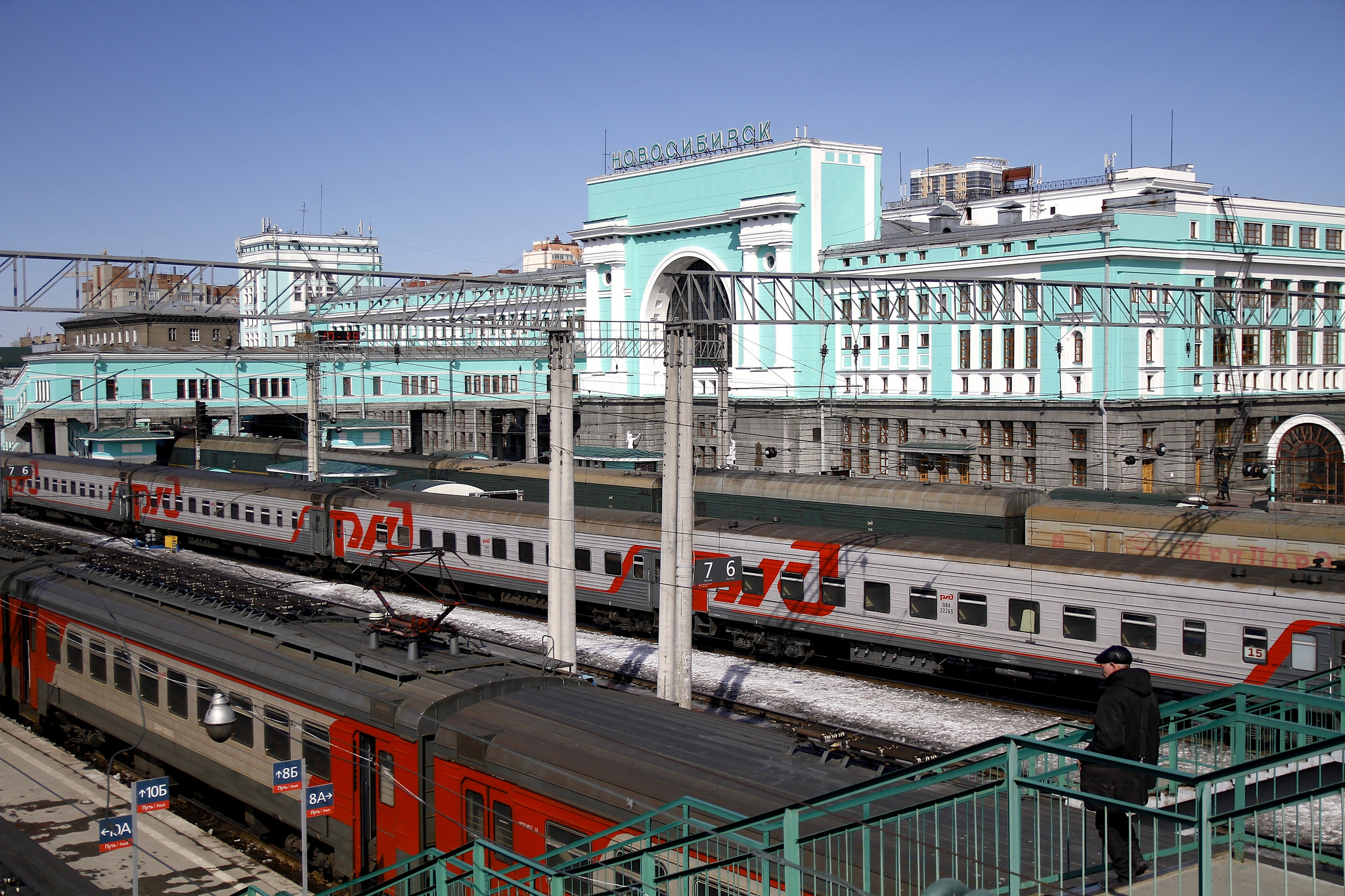Станция Новосибирск ЗСЖД