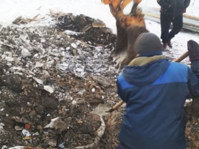 Безответственные строители вновь обесточили посёлок Мошково