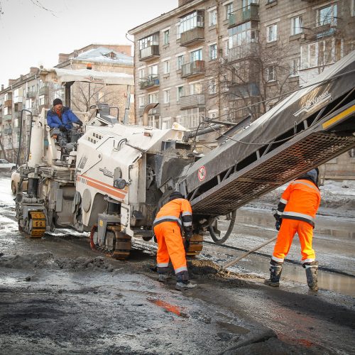 Объявлены первые аукционы на ремонт дорог в городе Новосибирске