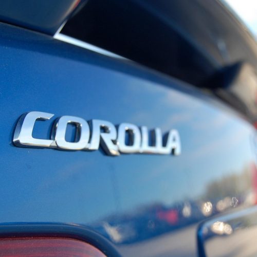 доступность Toyota Corolla