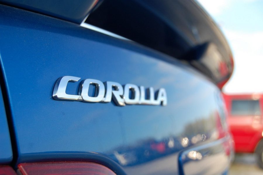 доступность Toyota Corolla