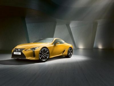 Купе Lexus LC Yellow Edition начали продавать в автосалонах Новосибирска