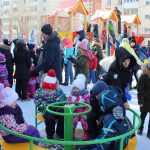 В центре масленичных гуляний