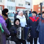 В центре масленичных гуляний