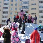 В центре масленичных гуляний