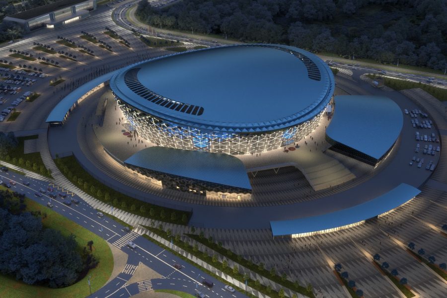 Минстрой региона получил разрешение на строительство Ледовой арены