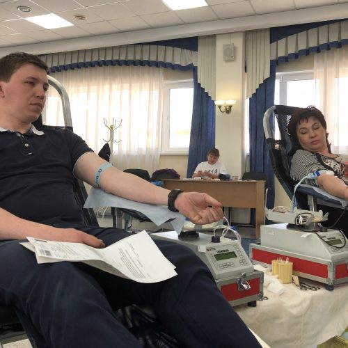 Сотрудники «Ростелекома» в Новосибирске стали донорами крови