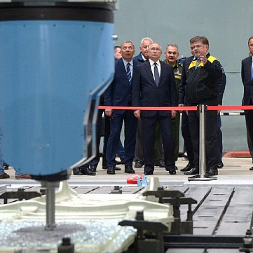 Владимир Путин высоко оценил качество станков Группы компаний «Стан»