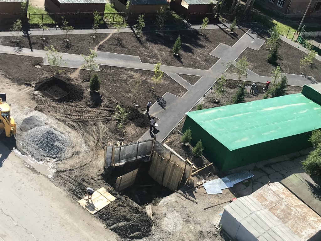 В Дзержинском районе Новосибирска появится новый сквер