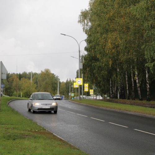 Дорогу из Кольцово в Академгородок отремонтировали в рамках нацпроекта