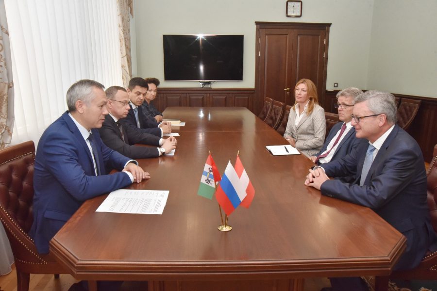 Австрийская сторона выразила заинтересованность в сотрудничестве с Новосибирской областью
