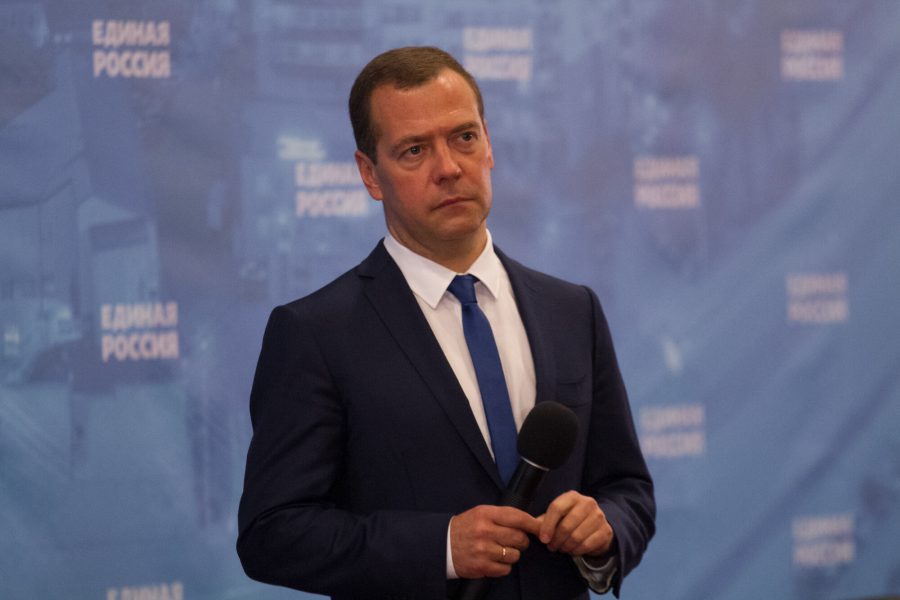 В Новосибирск с рабочим визитом прибыл Дмитрий Медведев