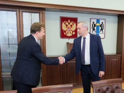 Губернатор области обсудил с руководством «Росбанка» реализацию нацпроектов