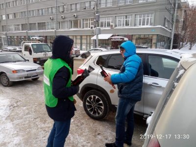 На улицах Новосибирска проходит акция «С заботой о сибиряках»