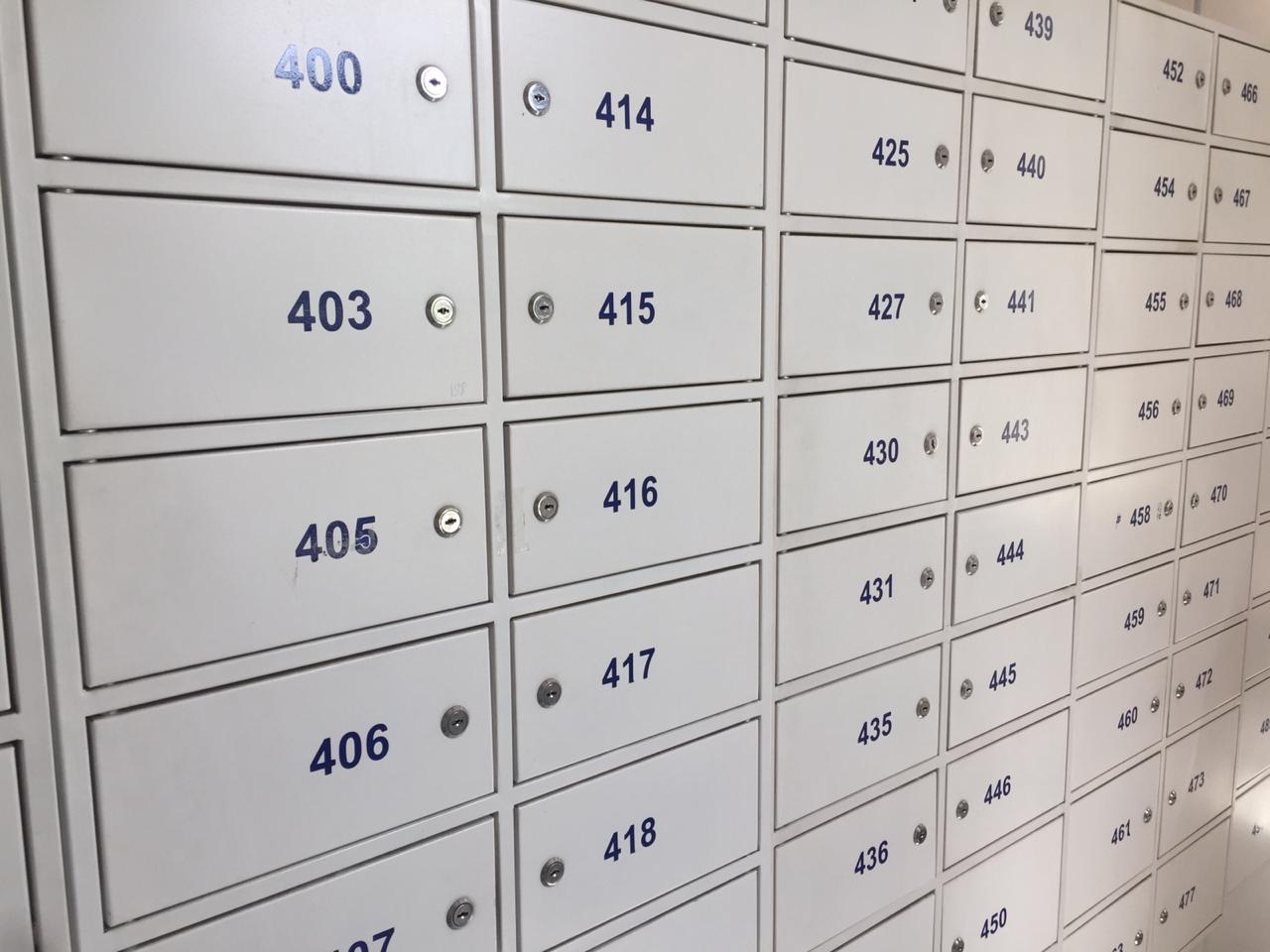Высота почтовых ящиков