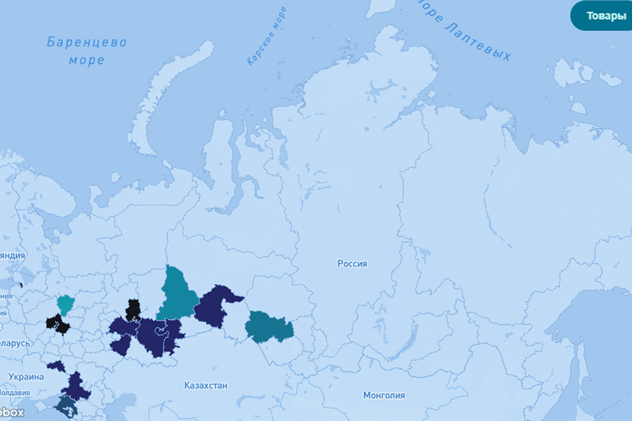 Интерактивная карта россии в санкт петербурге