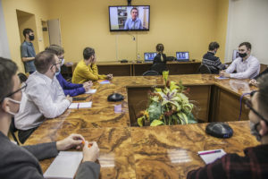 Цифровая эволюция: топ-менеджер «Ростелекома» рассказал новосибирским студентам о технологических трендах