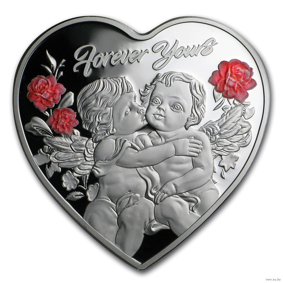 Россельхозбанк предлагает монеты в форме сердца ко Дню Святого Валентина