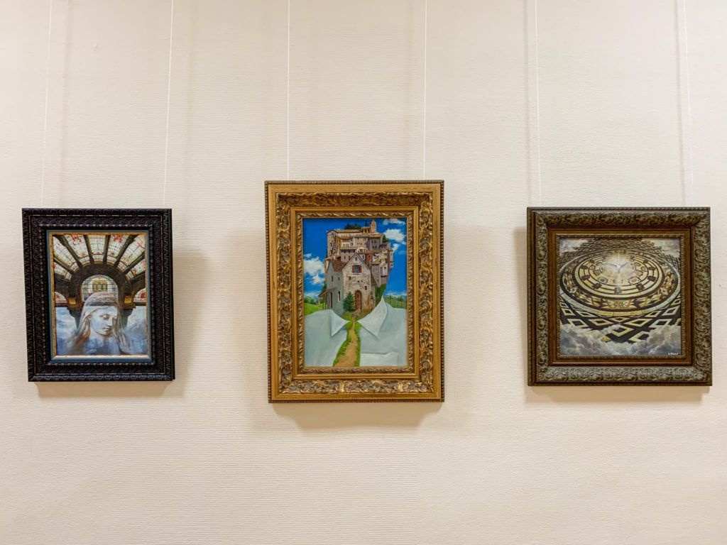 В Новосибирске оживают полотна художника Никаса Сафронова