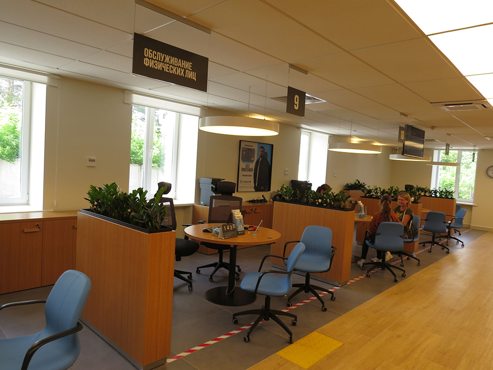Банк «Открытие» презентовал офис нового формата в новосибирском Академгородке