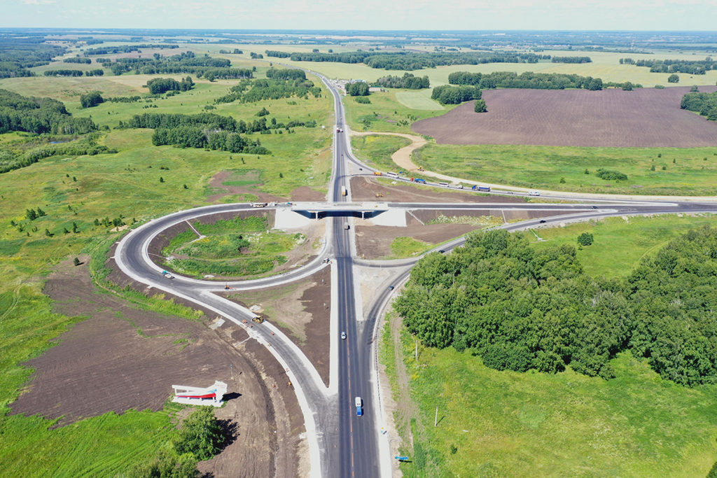 Транспортную развязку на границе Кузбасса и Новосибирской области откроют для движения в сентябре нынешнего года
