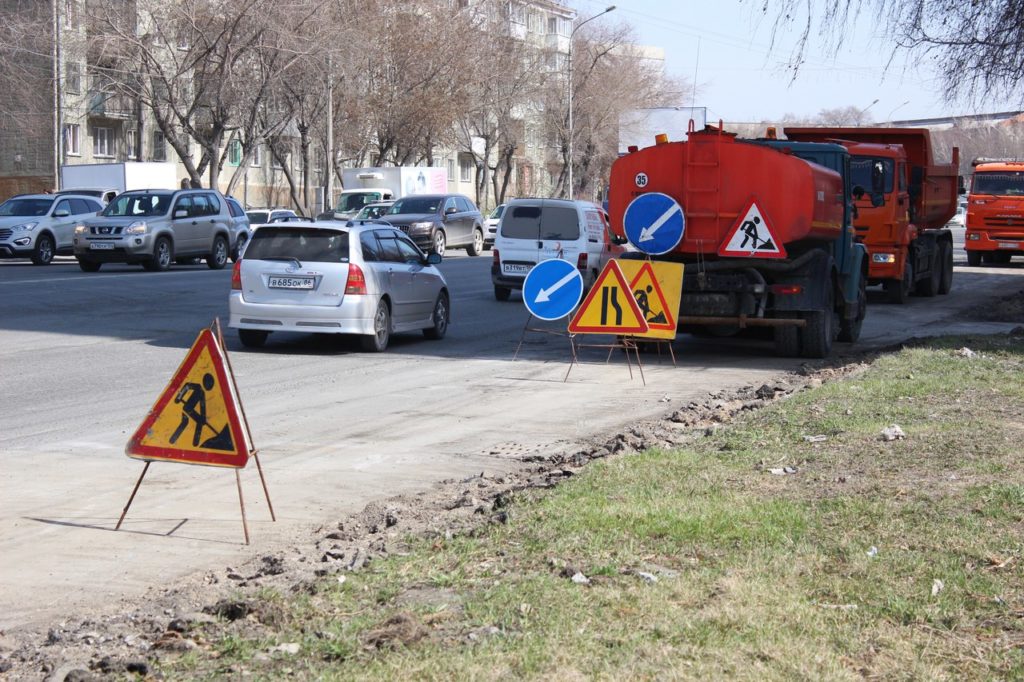 За минувший сезон в Новосибирске отремонтировали 1,7 млн квадратных метров дорог