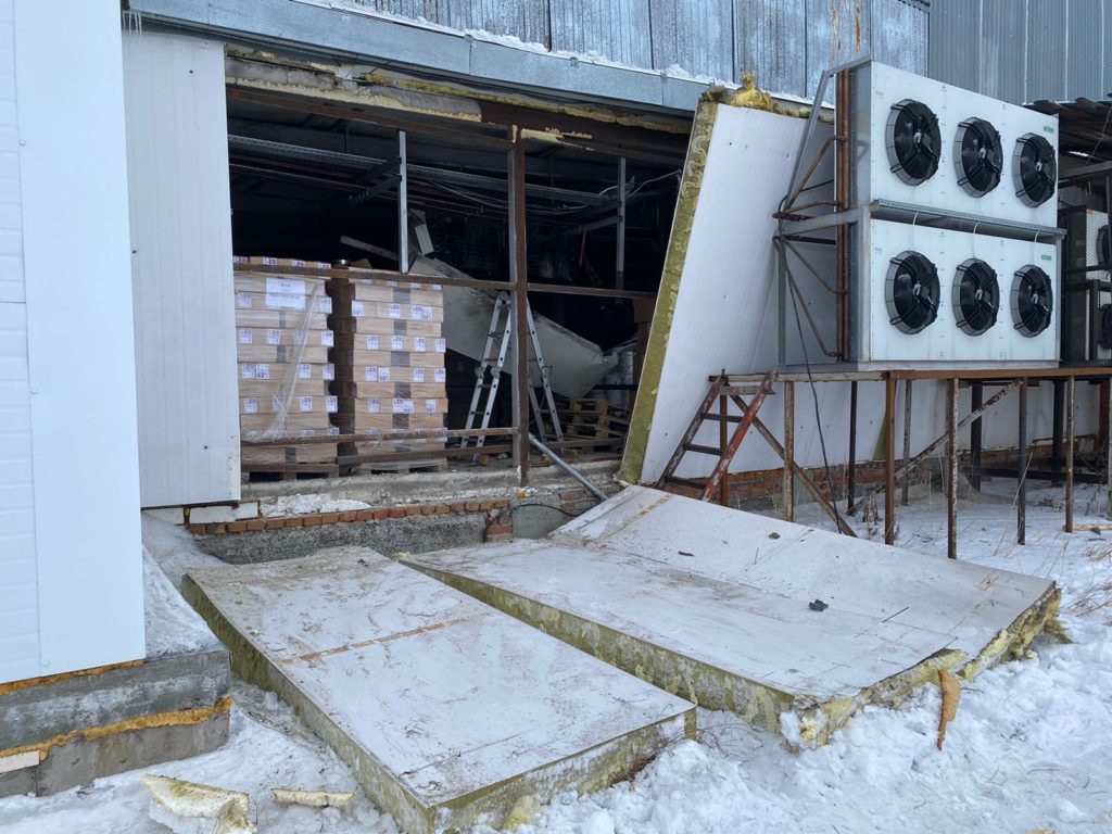 На складе компании в Купино произошел хлопок