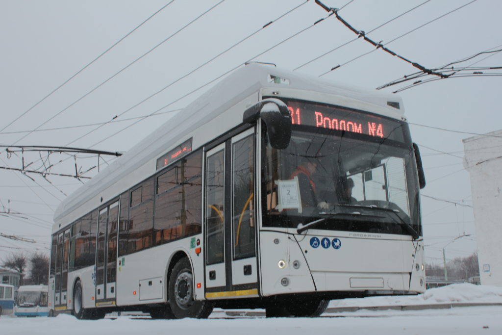 На улицах Новосибирска пройдут испытания  нового троллейбуса