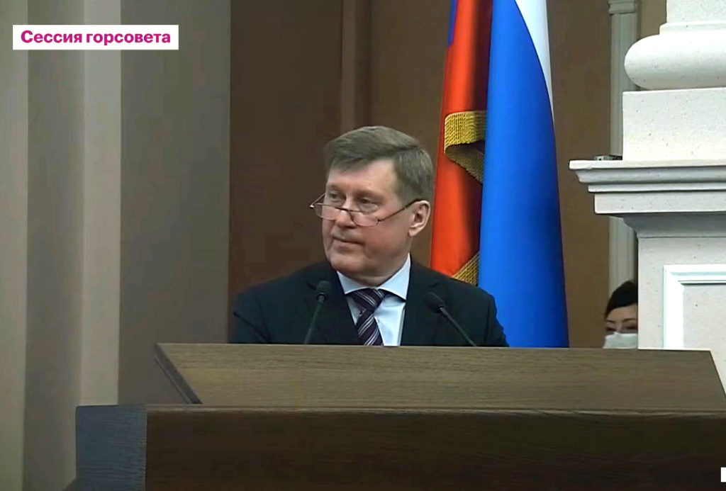 Отчет мэра Новосибирска прошел «без огонька»