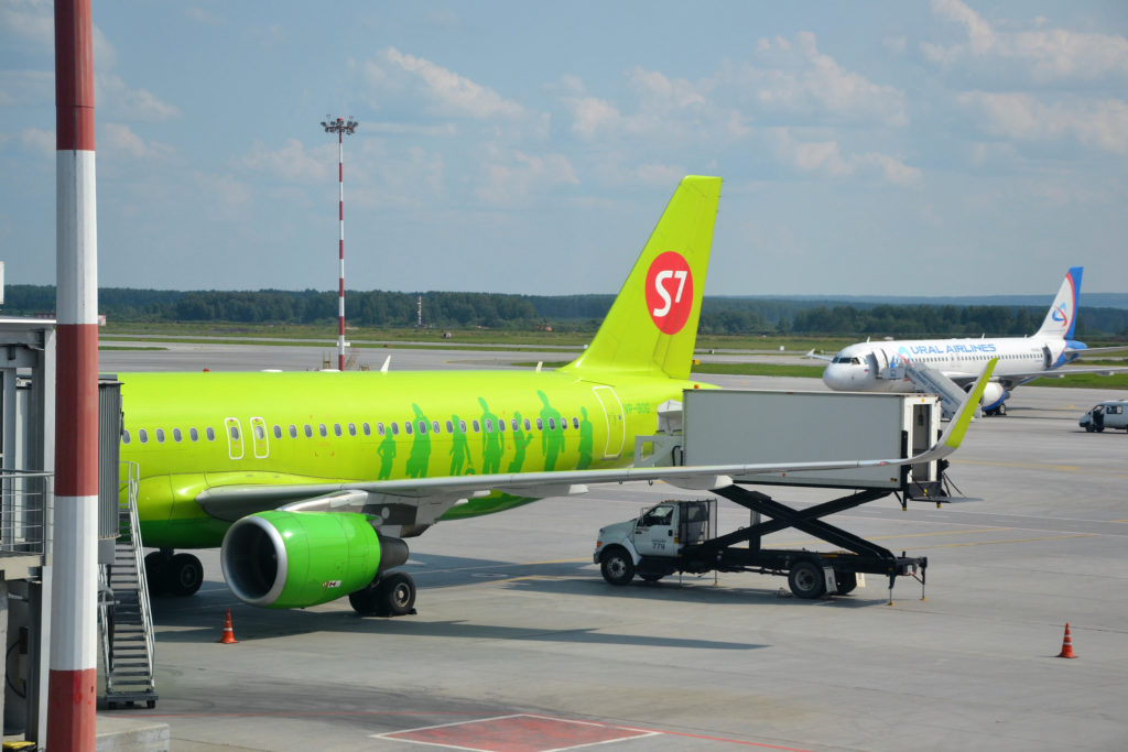 S7 отменила все международные рейсы