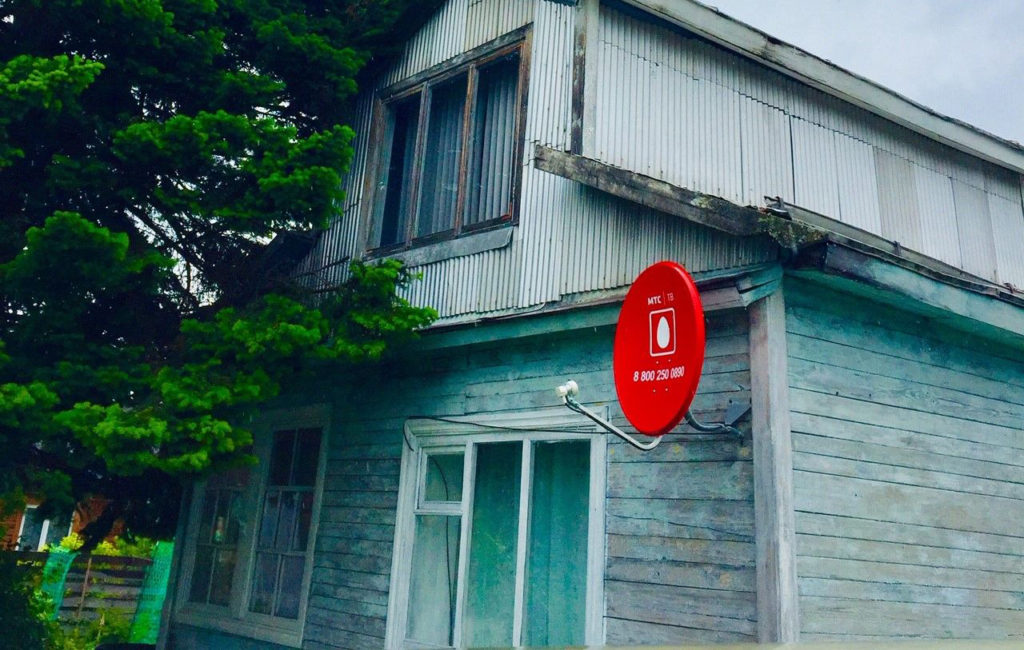 У новосибирских дачников растет спрос на спутниковое ТВ