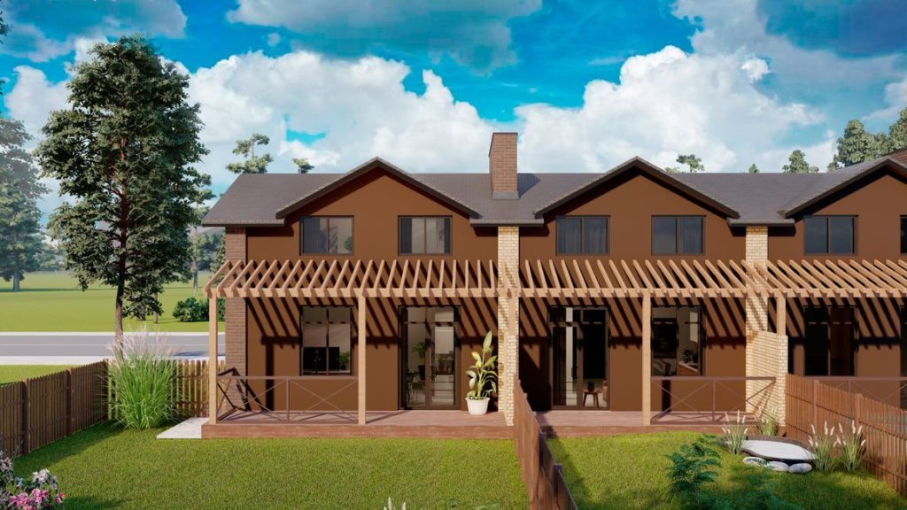 Таунхаусы Klubnika с участком в Новосибирской области продают за 14 266 рублей в месяц