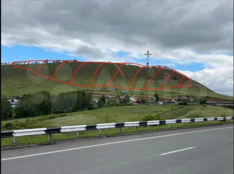 На «Авито» продают часть горы в Красноярском крае