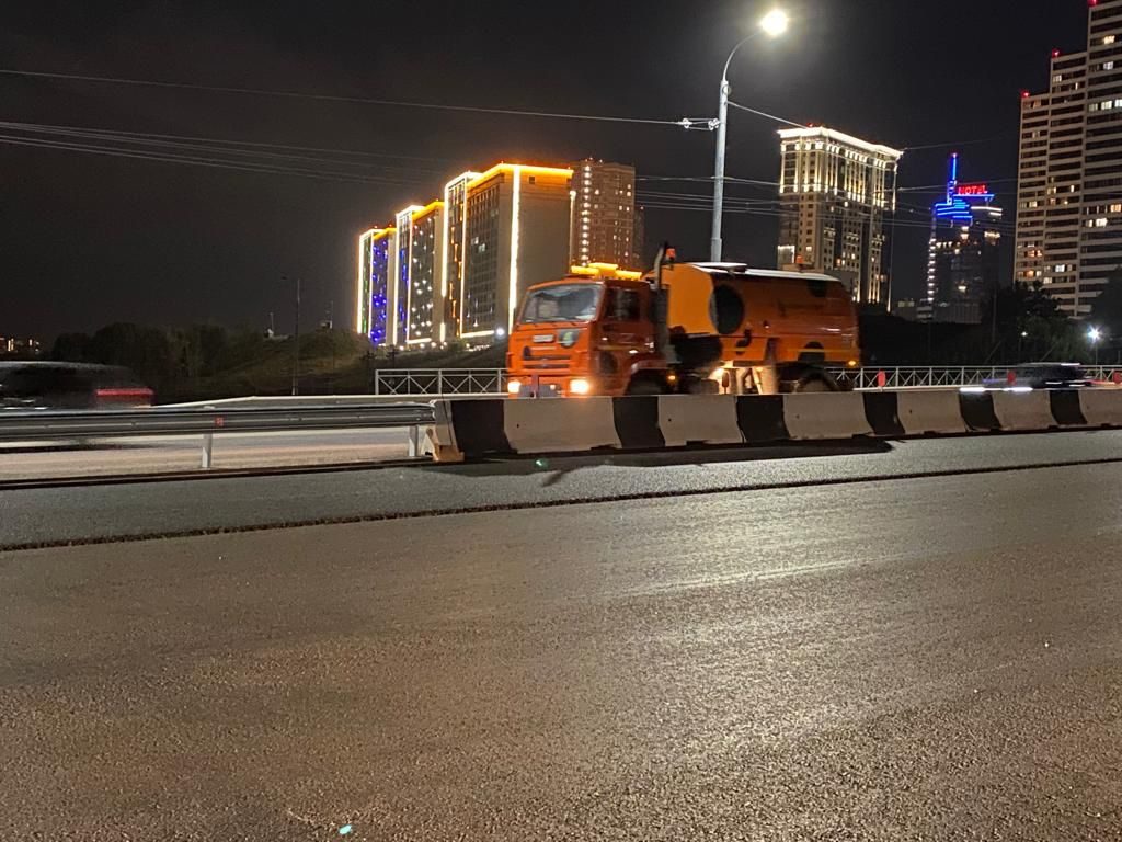 Подрядчик приступил к ремонту Октябрьского моста в Новосибирске