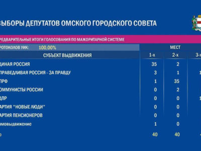 Выборы в горсовет Омска