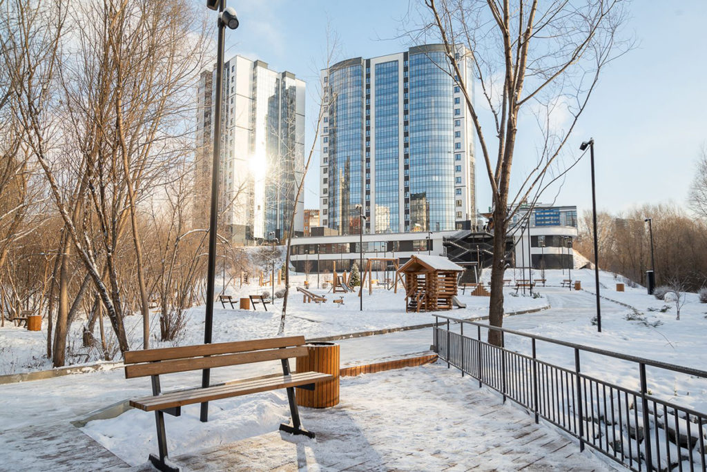 В Новосибирске завершилось строительство первой очереди Ельцовского парка