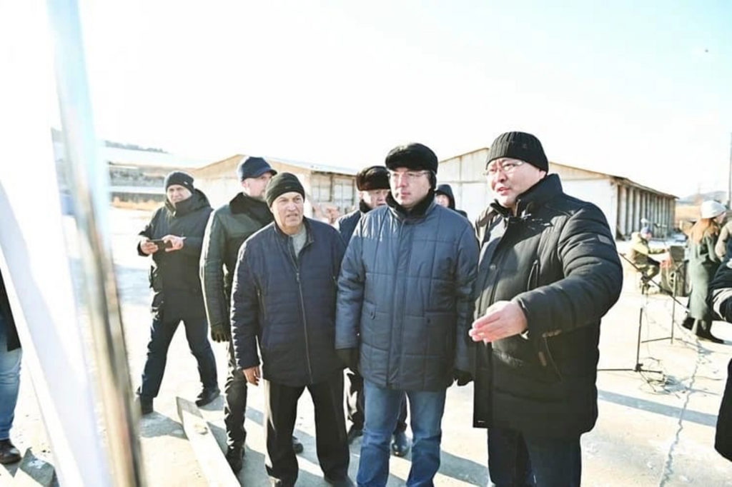 В Бурятии открыли первый в республике зерновой комплекс