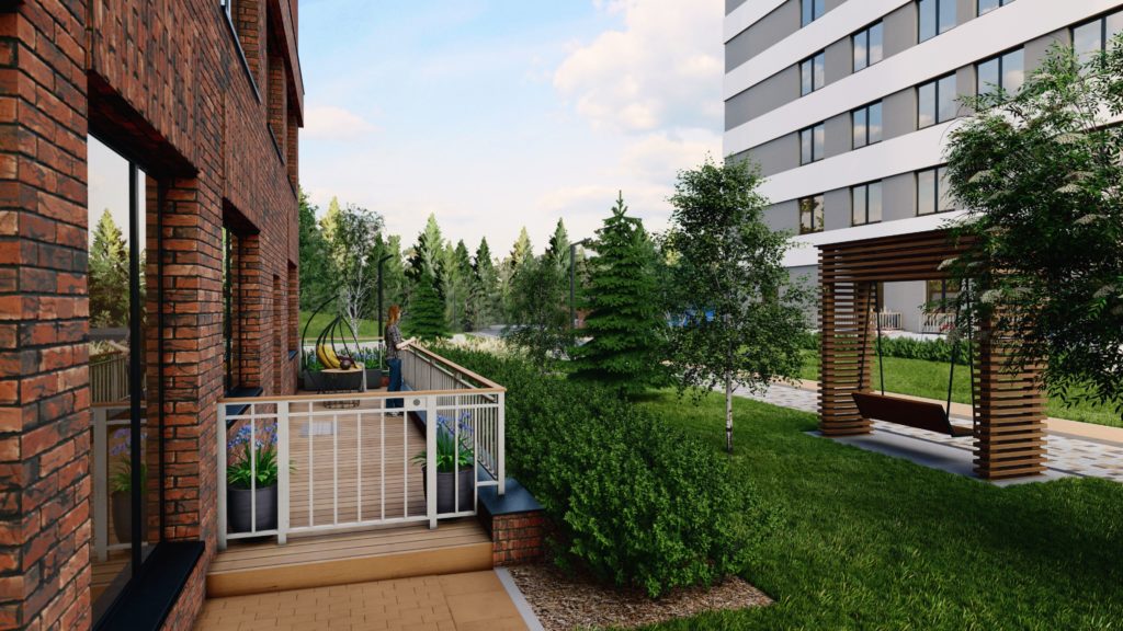 В новостройке как в загородном доме