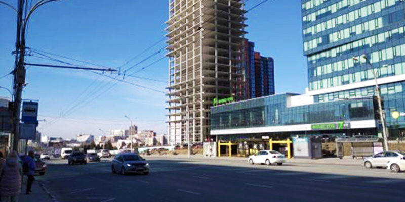 небоскребы Новосибирска