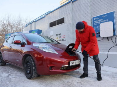 зарядить электромобиль в Красноярске