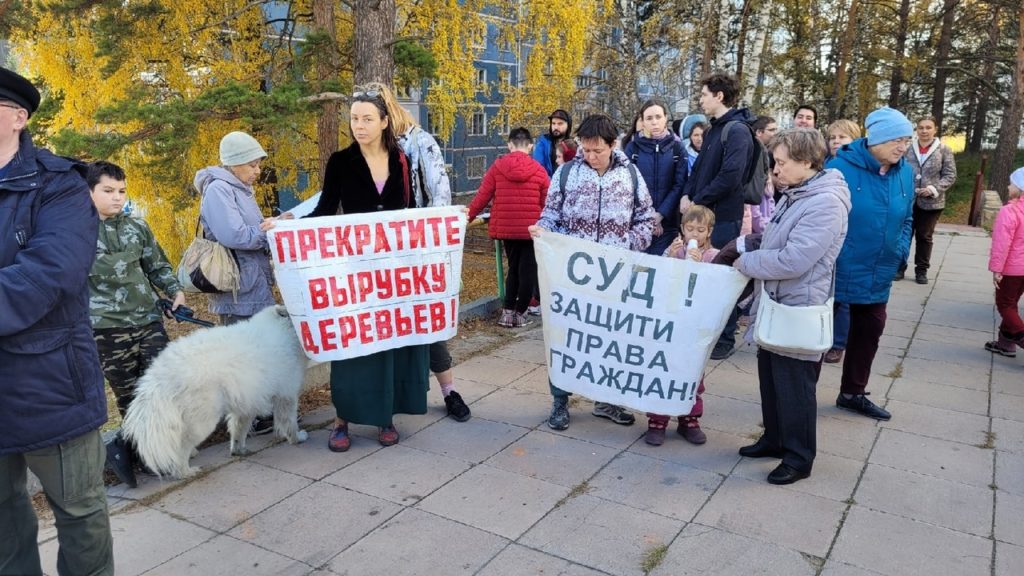 Вырубку зеленых насаждений на территории «Юного медика» обещают компенсировать