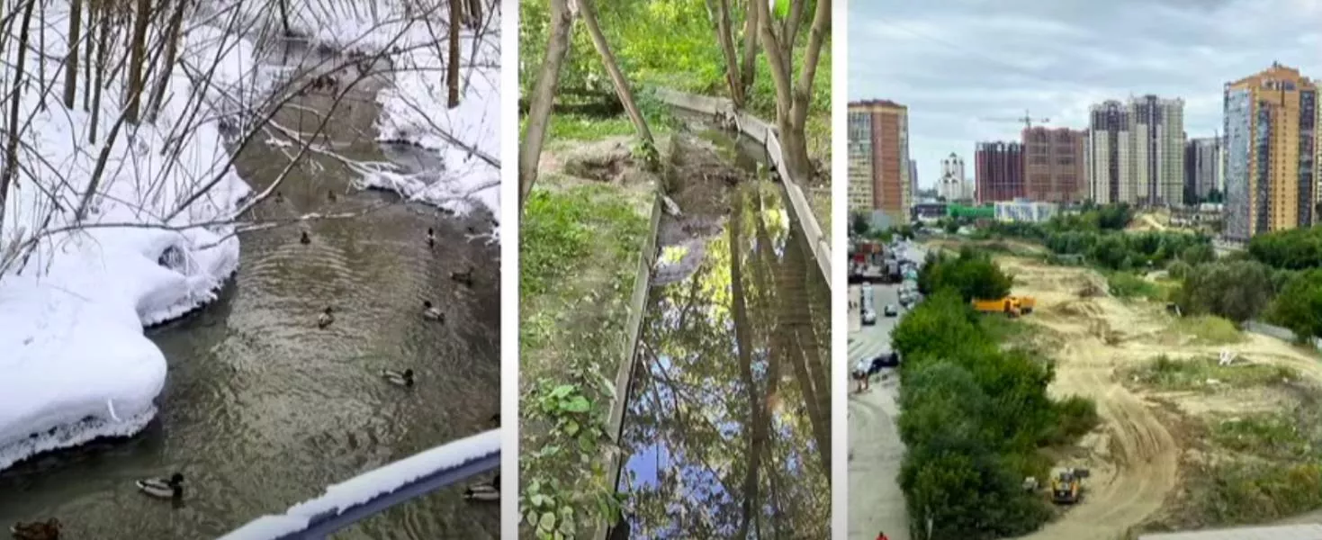 Водный каркас Новосибирска