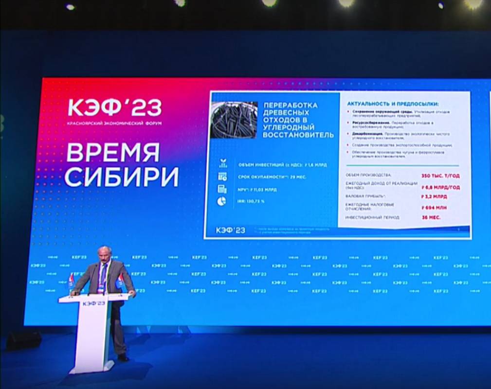 Проекты приангарского кластера представили на Красноярском экономическом форуме