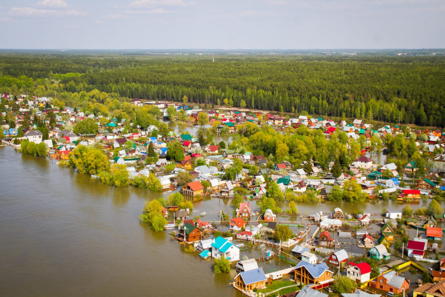 В Сибири порядка 150 приусадебных участков и домов уже попали в зону паводка