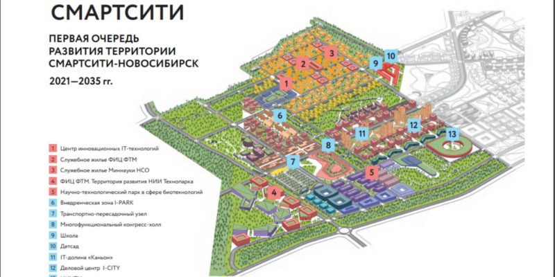 инновационный жилмассив СмартСити в Новосибирске