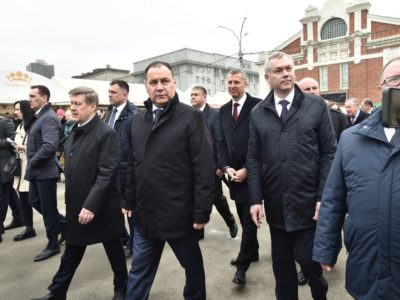 Визит премьер-министра Республики Беларусь Романа Головченко в Новосибирск
