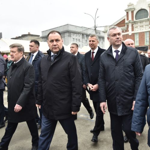 Визит премьер-министра Республики Беларусь Романа Головченко в Новосибирск