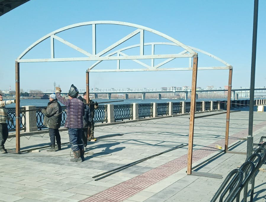 Променад «Михайловской набережной» сузят из-за ремонта моста