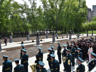 Аллея кадетской славы России открылась в Новосибирской области славы